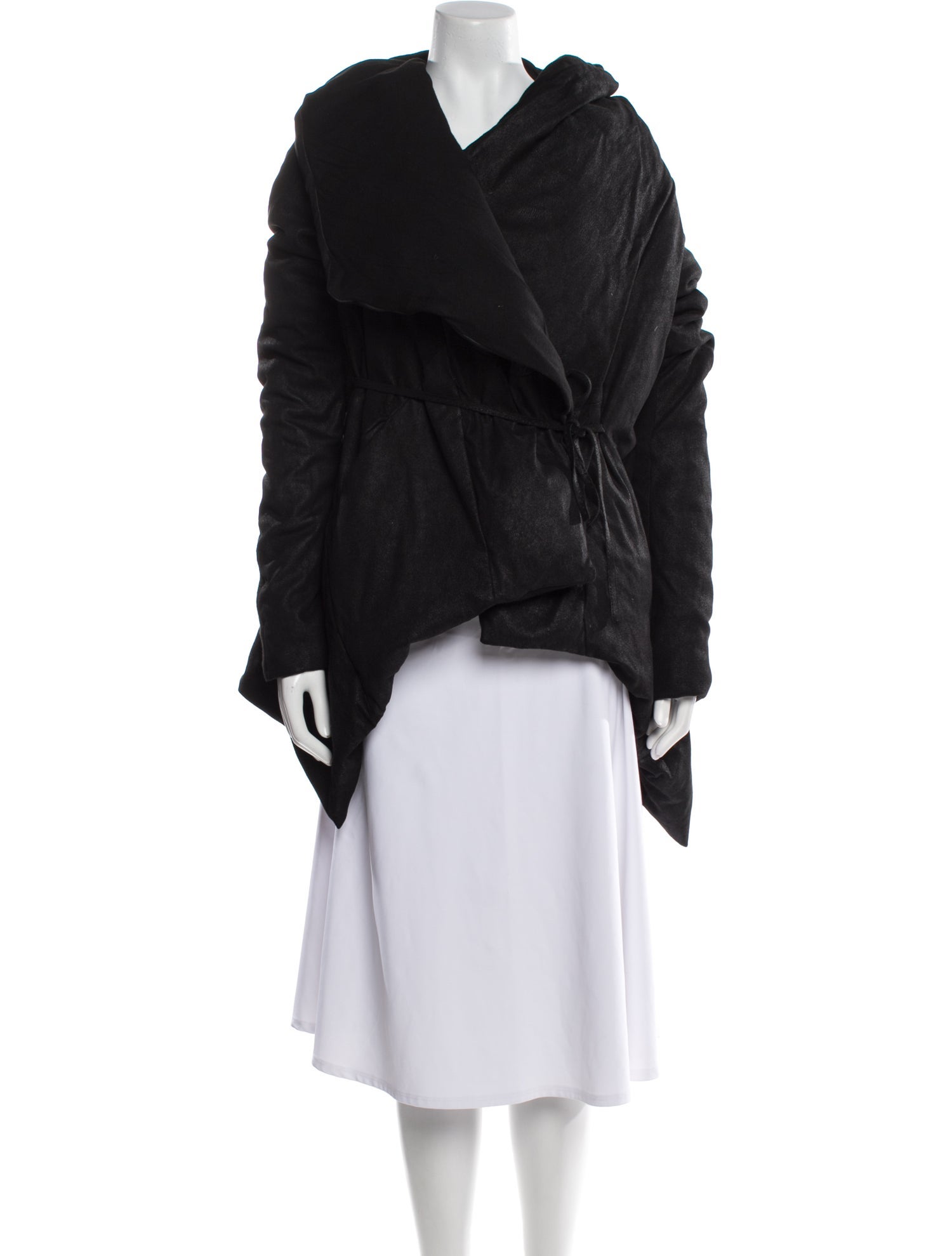 Urban Zen Lambskin Down Coat